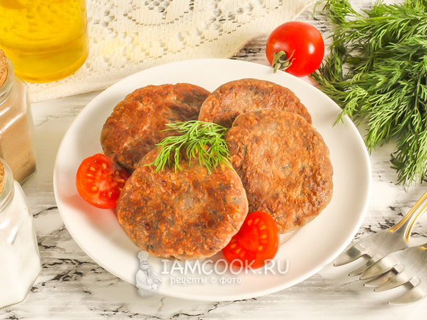 Котлеты из консервов скумбрии, рецепт с фото