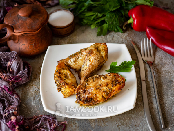 Морской окунь в аэрогриле, рецепт с фото