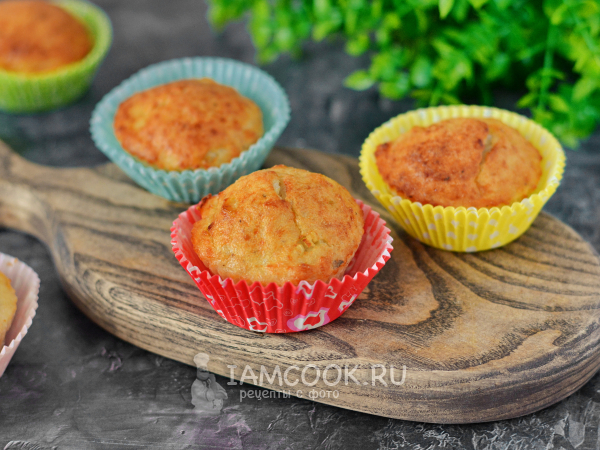Куриные маффины ПП, рецепт с фото