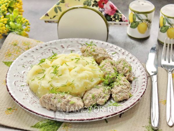 Кнели из куриной печени, рецепт с фото