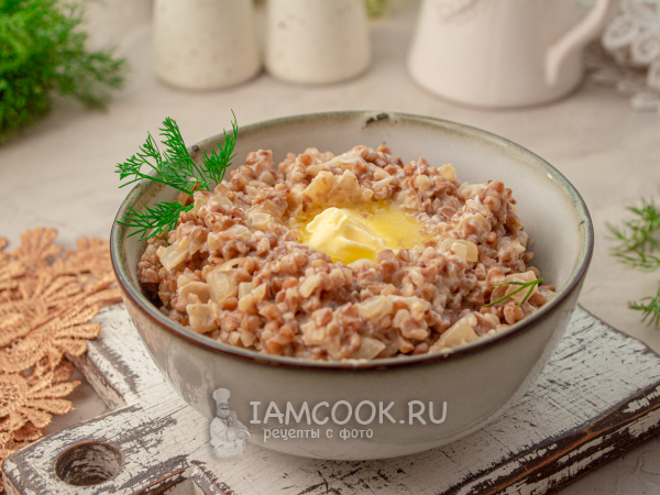 Гречка «Птичье молоко», рецепт с фото