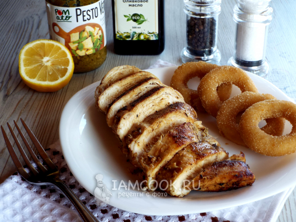 Маринад для жарки куриного филе на сковороде, рецепт с фото