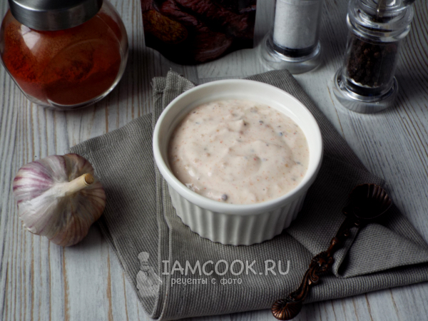 Соус из йогурта и горчицы, рецепт с фото