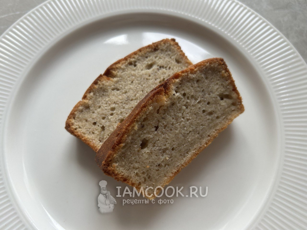 Банановый кекс без глютена, рецепт с фото