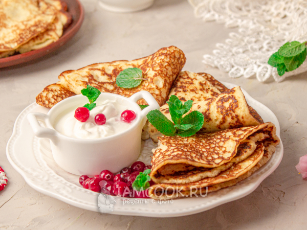Кето блины из кокосовой муки, рецепт с фото
