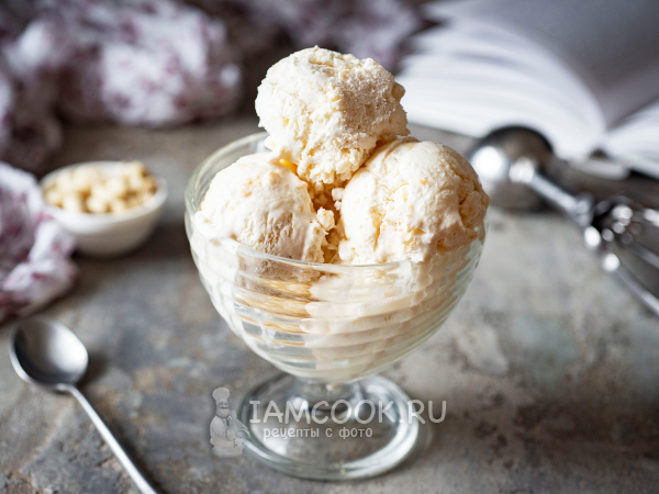 Арахисовое мороженое, рецепт с фото