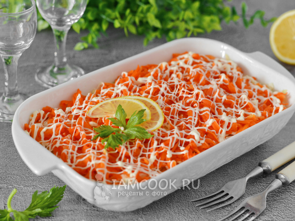 Салат «Селёдка под лисьей шубкой», рецепт с фото