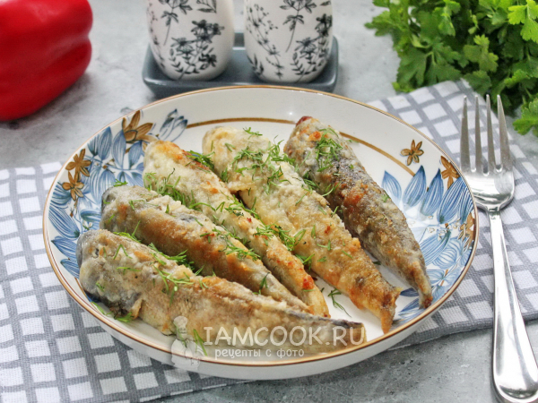 Жареные бычки, рецепт с фото