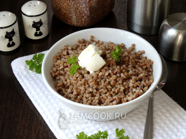 Гречка в термосе, рецепт с фото