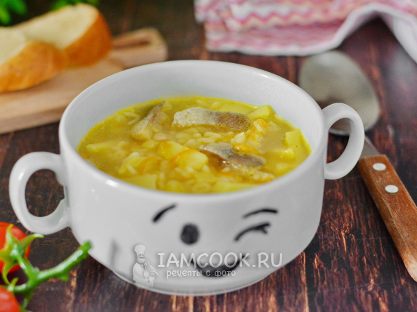 Суп из минтая для ребенка, рецепт с фото