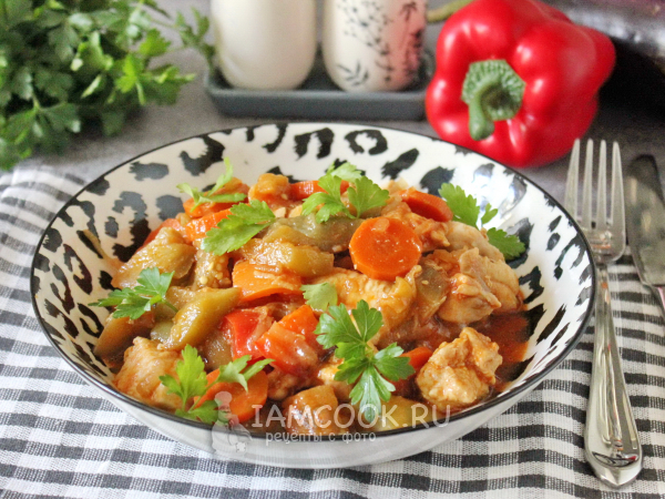 Баклажаны с мясом по-грузински, рецепт с фото