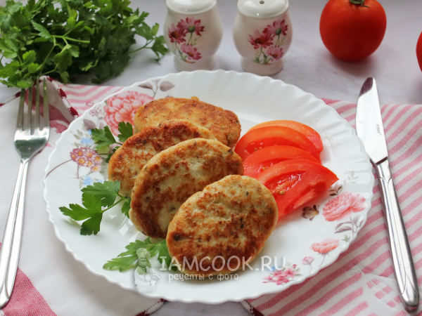 Котлеты из белого амура, рецепт с фото