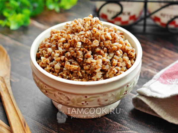 Гречка на курином бульоне, рецепт с фото