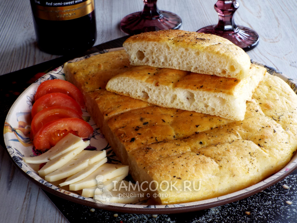 Картофельная фокачча, рецепт с фото