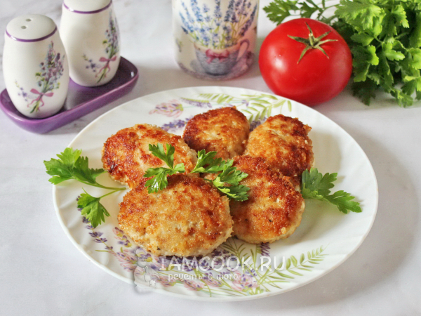 Котлеты с адыгейским сыром, рецепт с фото
