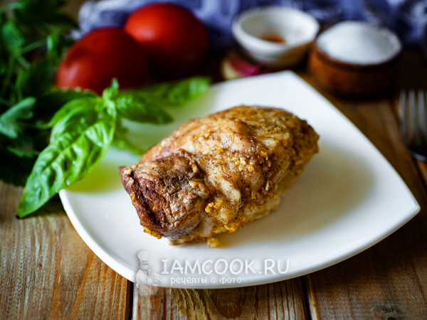 Свинина в фольге в аэрогриле, рецепт с фото