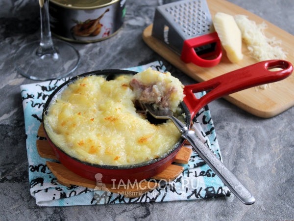 Пармантье с уткой, рецепт с фото