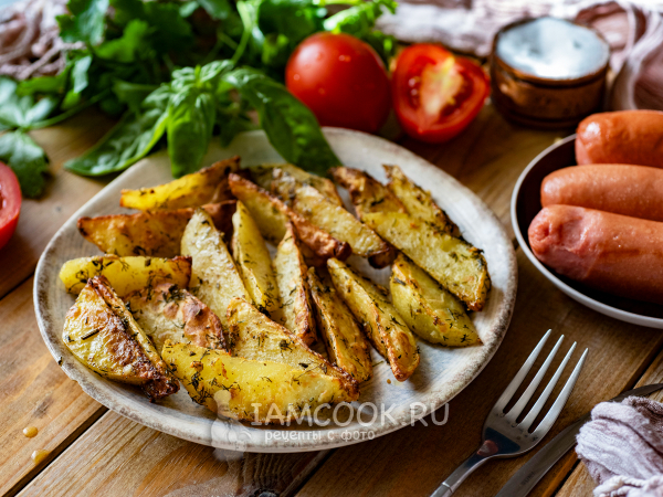 Молодая картошка в аэрогриле, рецепт с фото