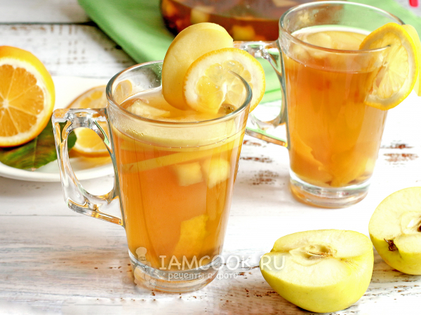 Байский чай (яблочно-ванильный), рецепт с фото