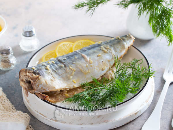 Скумбрия в горчичном соусе (в духовке), рецепт с фото