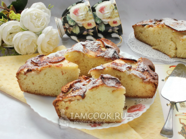 Шведский яблочный пирог, рецепт с фото