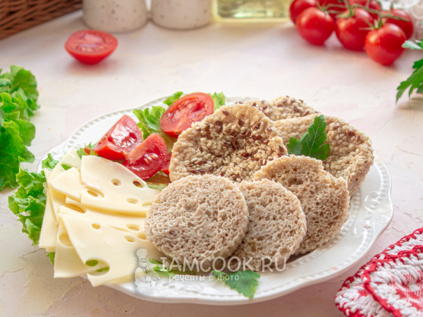 Кето булочки в микроволновке, рецепт с фото