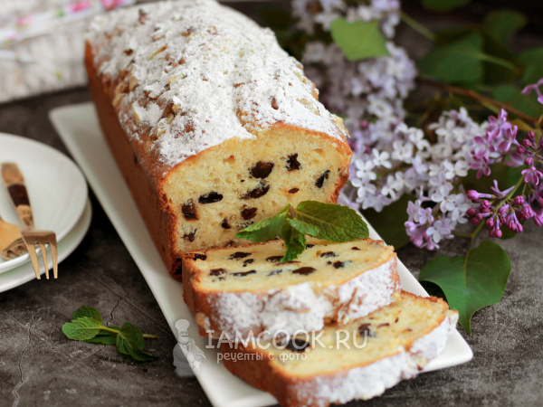 Йогуртовый кекс, рецепт с фото