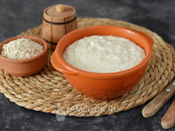 Овсяная каша с яйцом, рецепт с фото