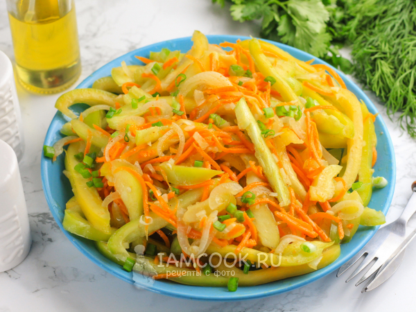 Болгарский перец по-корейски, рецепт с фото