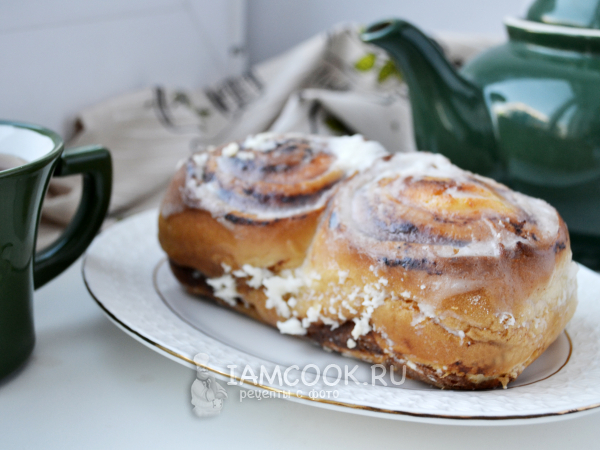 Ватрушки в сметанной заливке, рецепт с фото