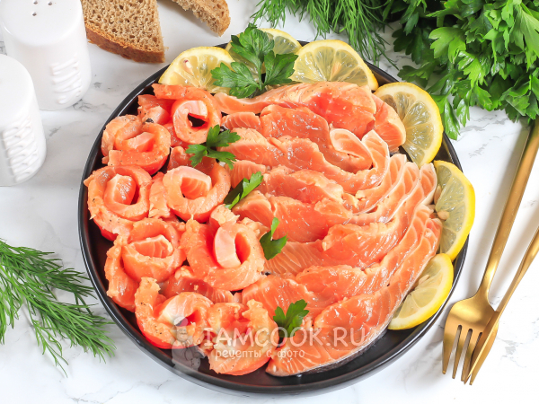 Маринад для семги (+маринованная семга), рецепт с фото