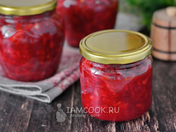 Заправка для борща на зиму с капустой, рецепт с фото