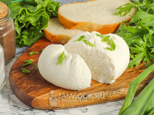 Адыгейский сыр на сыворотке, рецепт с фото