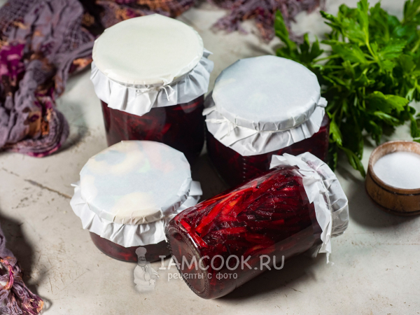 Маринованная свекла с морковью на зиму, рецепт с фото