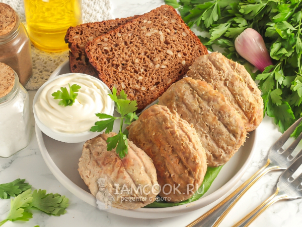 Котлеты в фольге на мангале, рецепт с фото