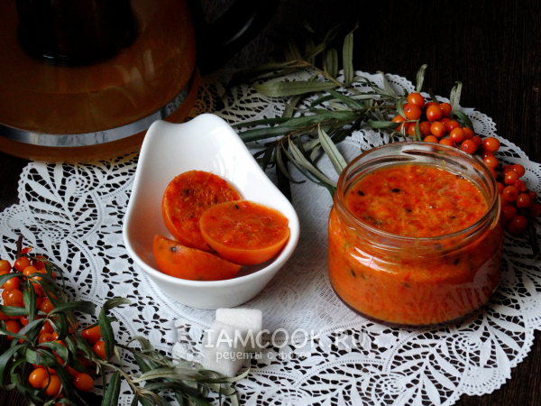 Заготовка облепихи для чая, рецепт с фото