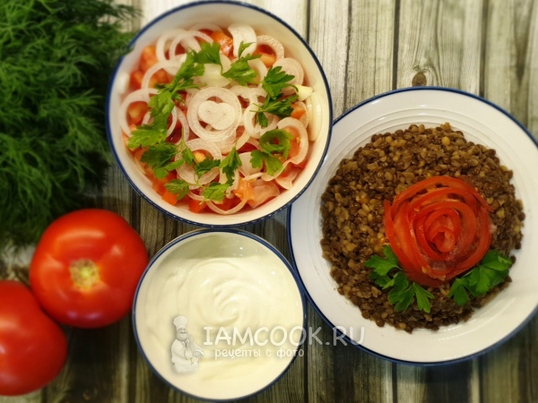 Мжаддара хамра (маджадра, муджадра), рецепт с фото