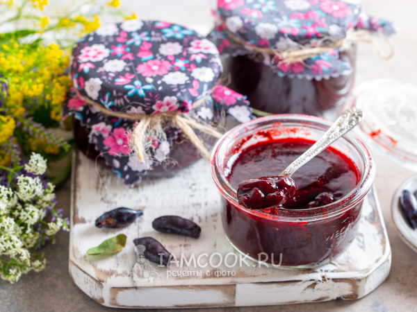 Желе из жимолости на зиму (с агар-агаром), рецепт с фото