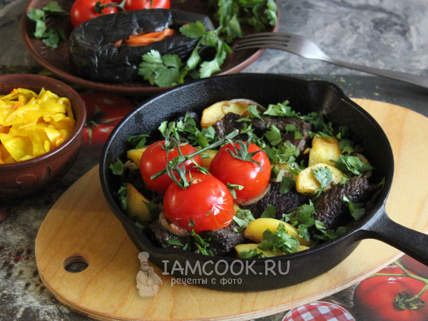 Оджахури с говядиной, рецепт с фото