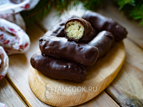 Кукурузные палочки в шоколаде, рецепт с фото
