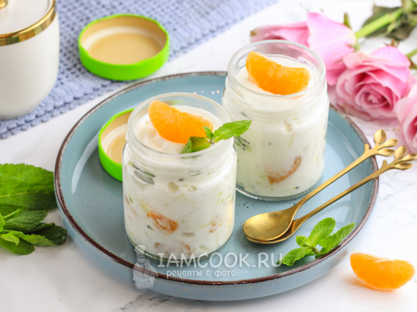 Фруктовый йогурт, рецепт с фото