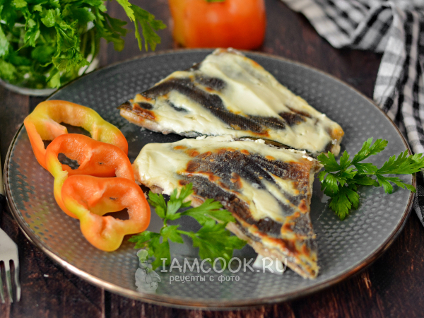 Терпуг в сметане в духовке, рецепт с фото