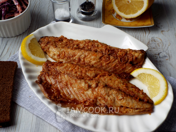 Филе скумбрии, запеченное в духовке, рецепт с фото