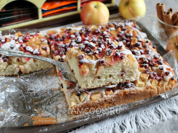 Пирог в рукаве (пакете для запекания), рецепт с фото