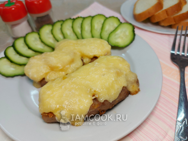 Мясо по-французски на сковороде с картошкой, рецепт с фото