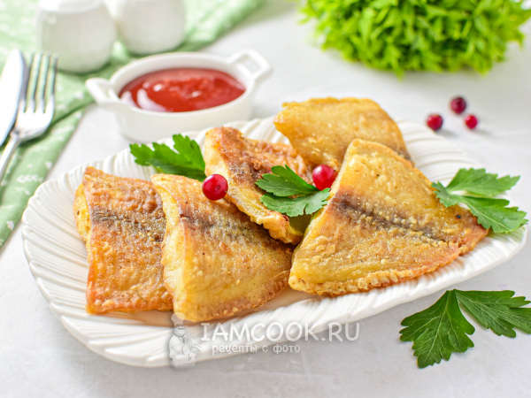 Жареная тилапия в муке на сковороде, рецепт с фото