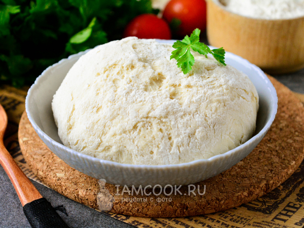 Тесто для пиццы с манкой, рецепт с фото