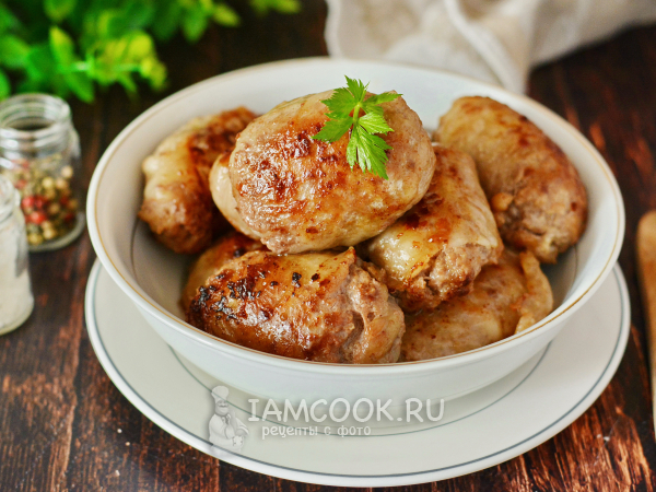 Котлеты в жировой сетке, рецепт с фото