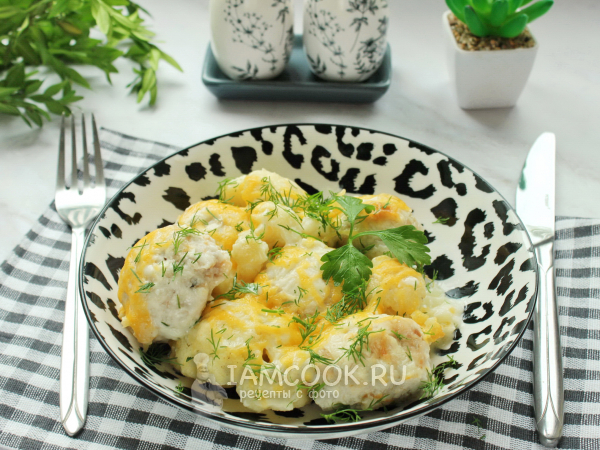 Тефтели с цветной капустой в духовке, рецепт с фото