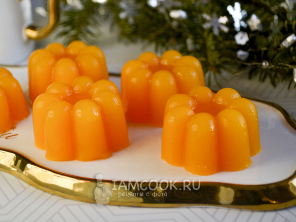 Мармелад из тыквы с апельсином (постный), рецепт с фото